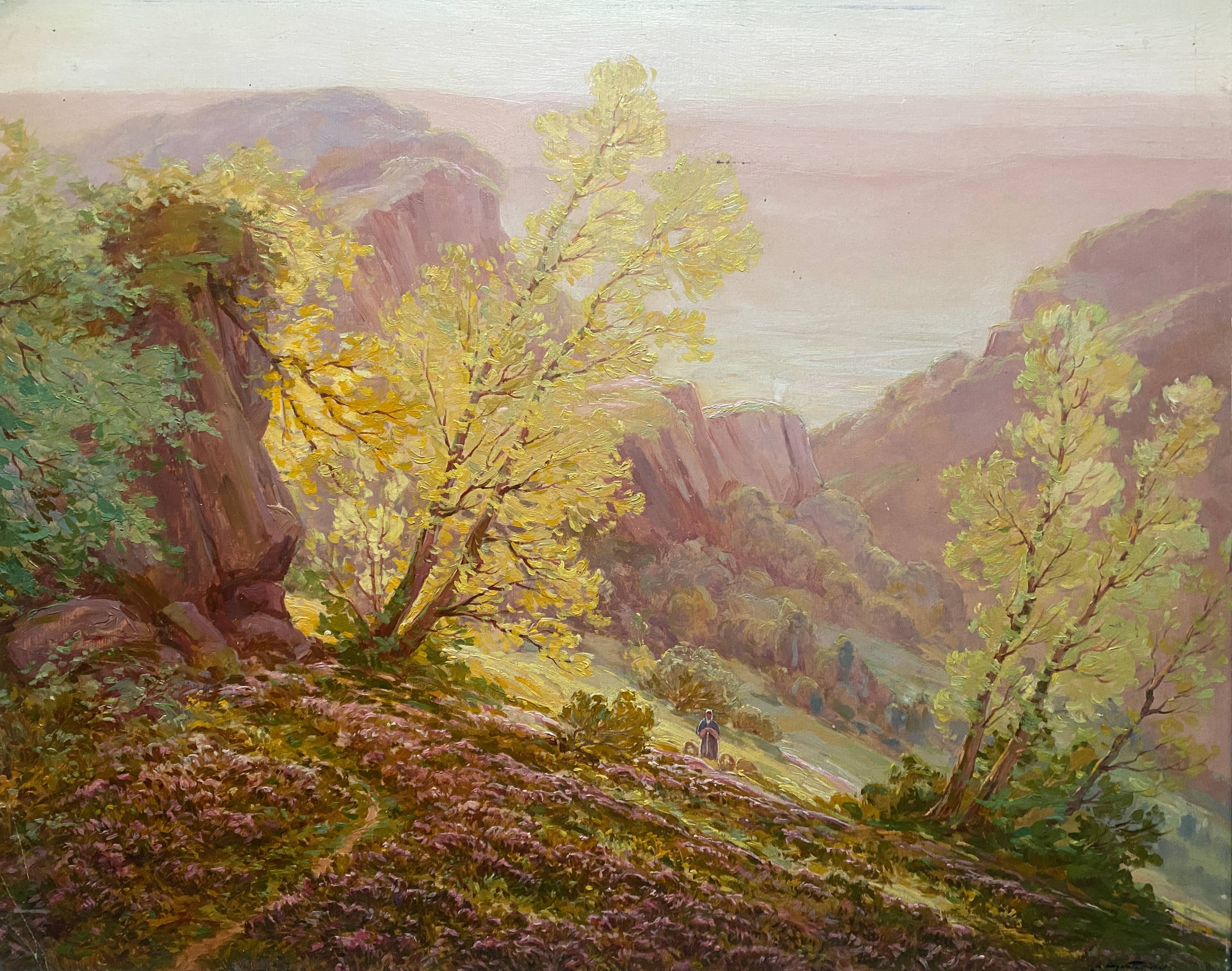 During HSP Paintings: “Landscape of Dauphiné” by Gaétan Montagney