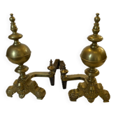 Paire de chenets