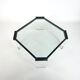 Eightie's glass and plexiglass coffee table