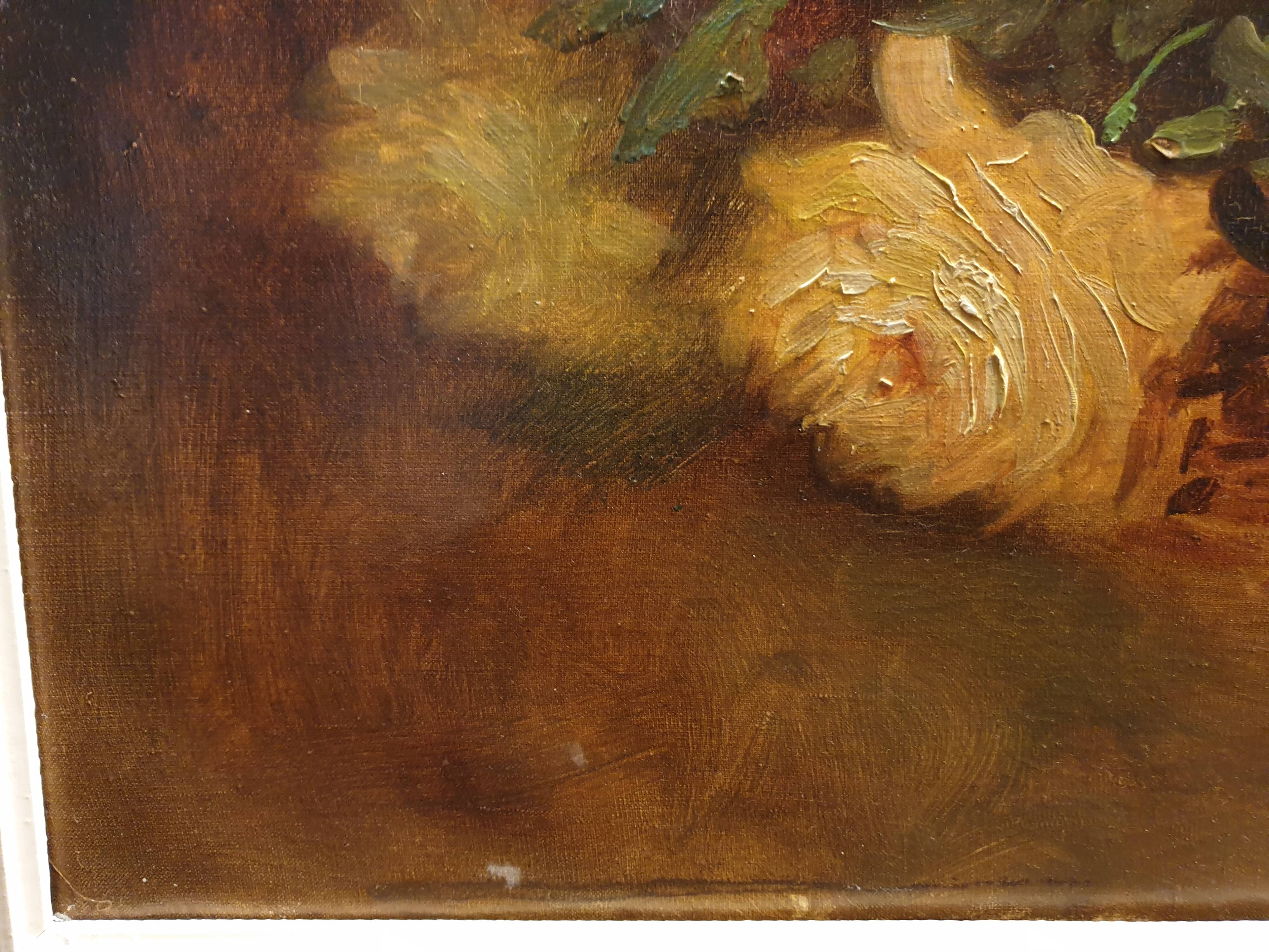 Still life oil on canvas