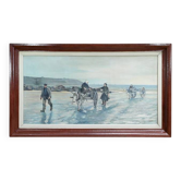 Grand Tableau « Les Goémoniers », de A. Le Guen – 1969
