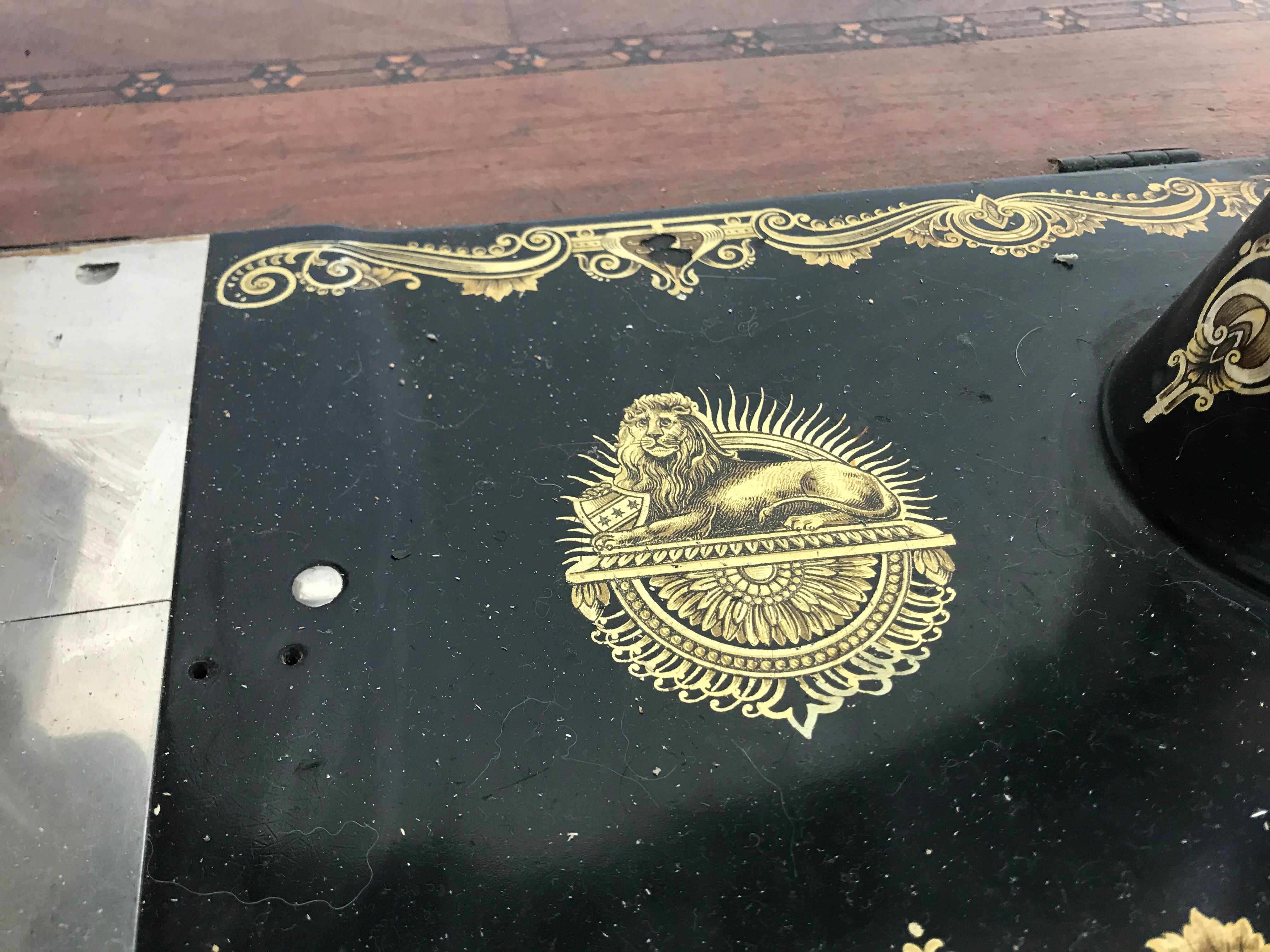 Former vesta sewing machine