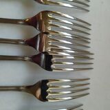 menagere 12 forks 12 large spoonfuls Cabanna 16/10th france