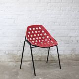 Set of 6 "Deauville" chairs by Pierre Guariche for Meurop