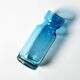 Small Vintage Blue Glass Vase / Mid-century Stylish Vase / Sweden / 1980s