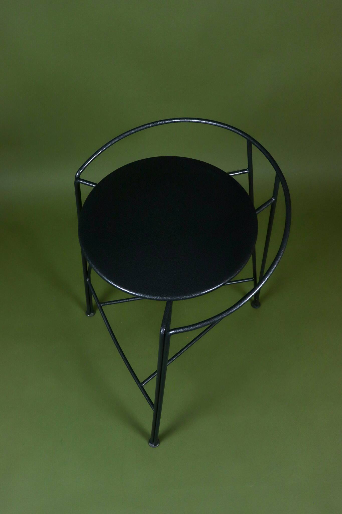 Tabouret haut Lune d'argent Pascal Mourgue 1985