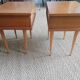 Set of 2 bedside tables year 50