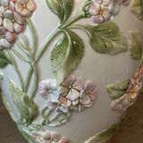 Chaumette Model Hortensias Lamp Base - Barbotine H 40 cm