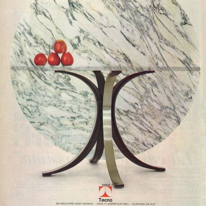 T69 XL Dining Table by Osvaldo Borsani and Eugenio Gerli for Tecno 1950