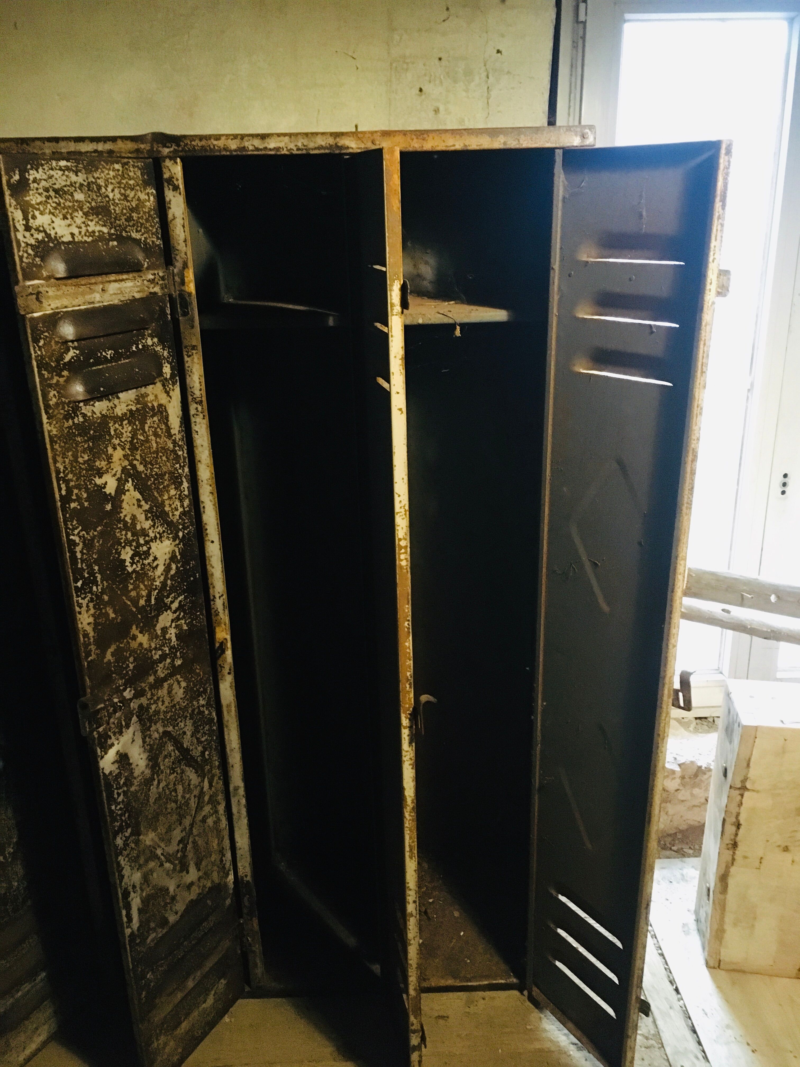 5-door industrial wardrobe 1920s
