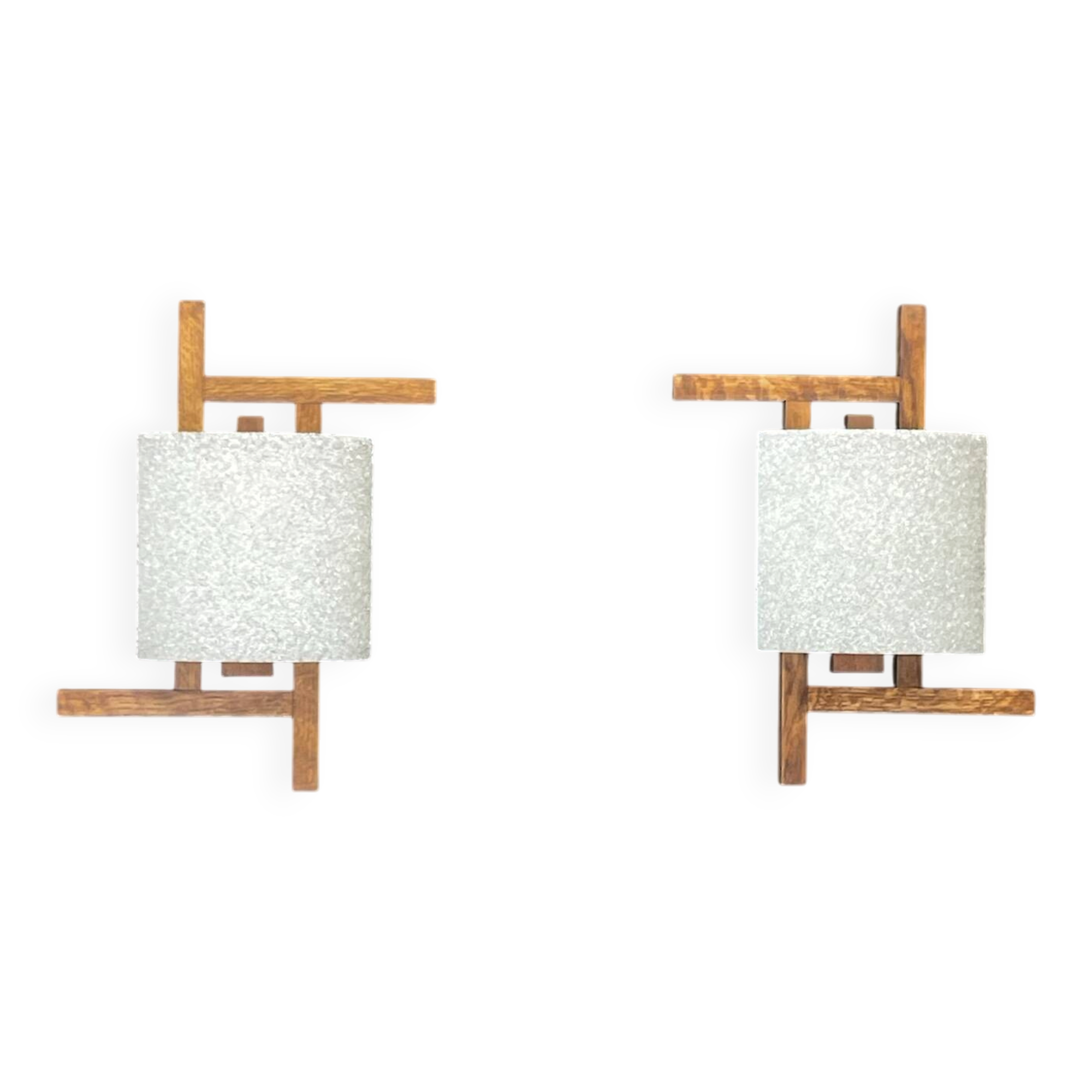 Paire d’appliques scandinaves