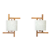 Paire d’appliques scandinaves