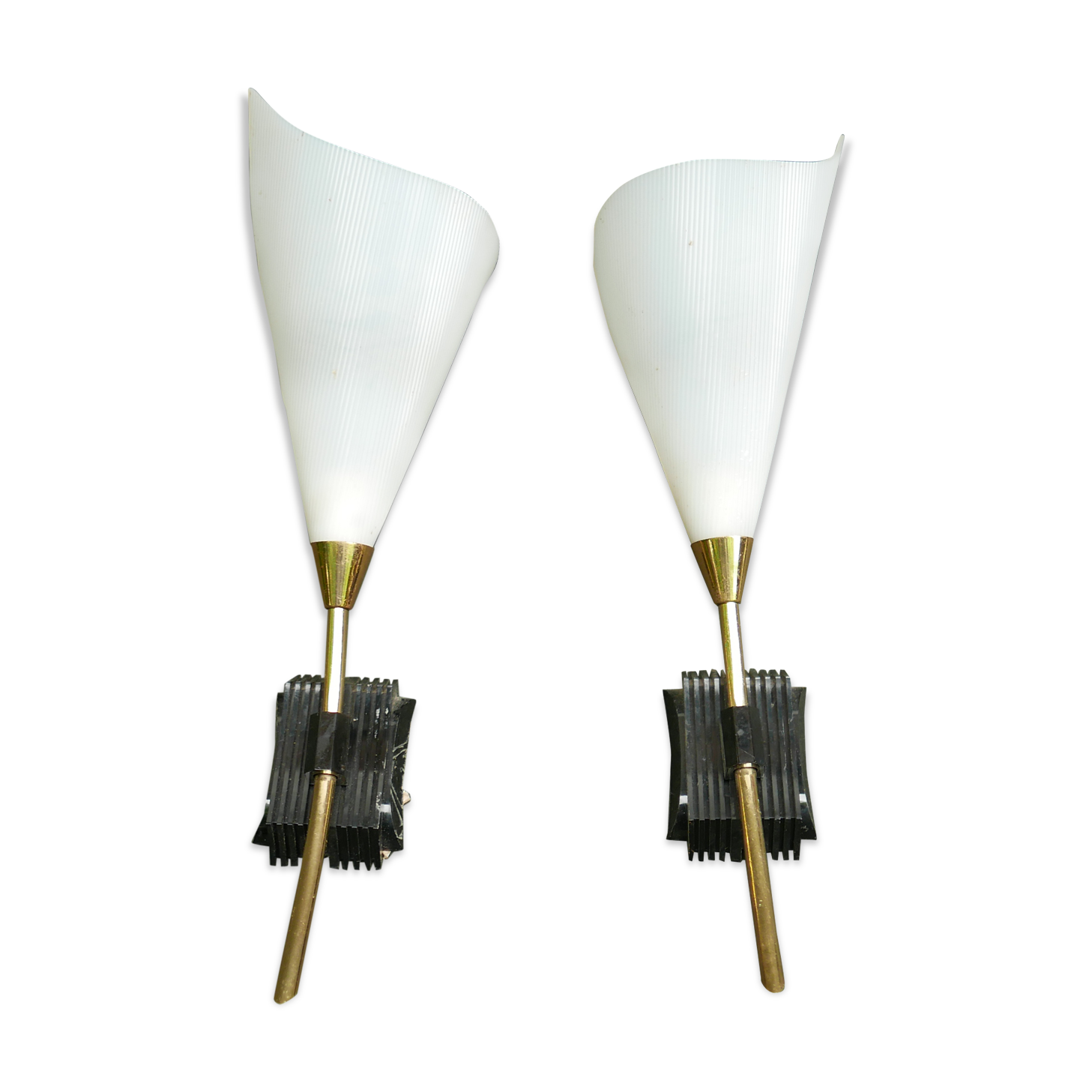 Pair of perspex 50-60 years