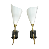 Pair of perspex 50-60 years