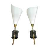 Pair of perspex 50-60 years