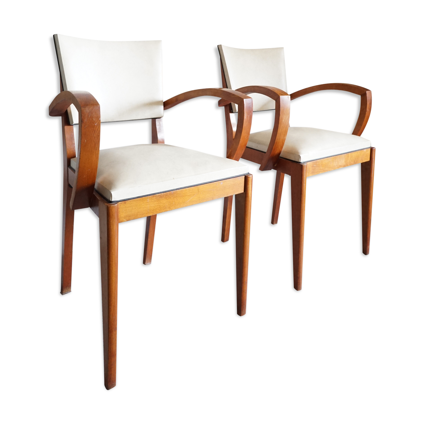 Pair of bridges chairs