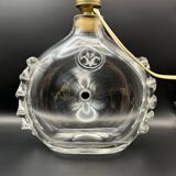 Daum France lamp fleur de lys model