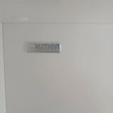 Gautier corner library – contemporary white lines