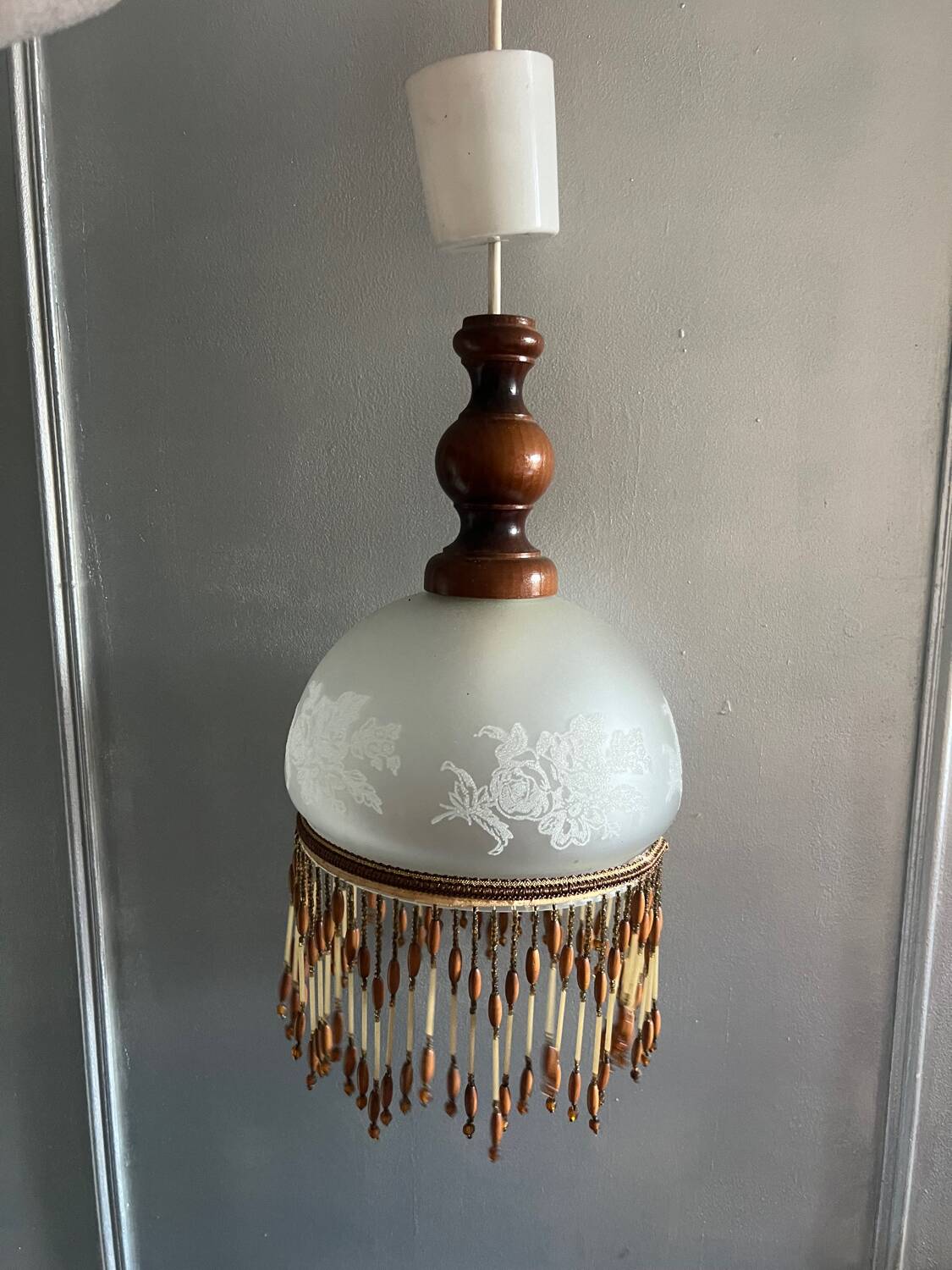 Tassel chandelier
