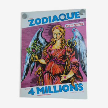 Original poster National Lottery Zodiac Virgo