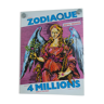 Affiche originale loterie nationale Zodiaque Vierge