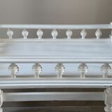 Antique wooden console table