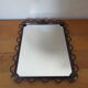 Wrought iron tower mirror