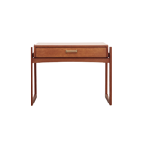 Table de chevet en teck, design danois, années 1970, production: Danemark