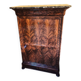 Folding secretary louis-philippe in mahogany