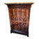 Folding secretary louis-philippe in mahogany