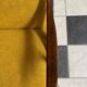 Rocking-chair en jaune par TON