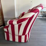Paire de fauteuil crapaud style rococo
