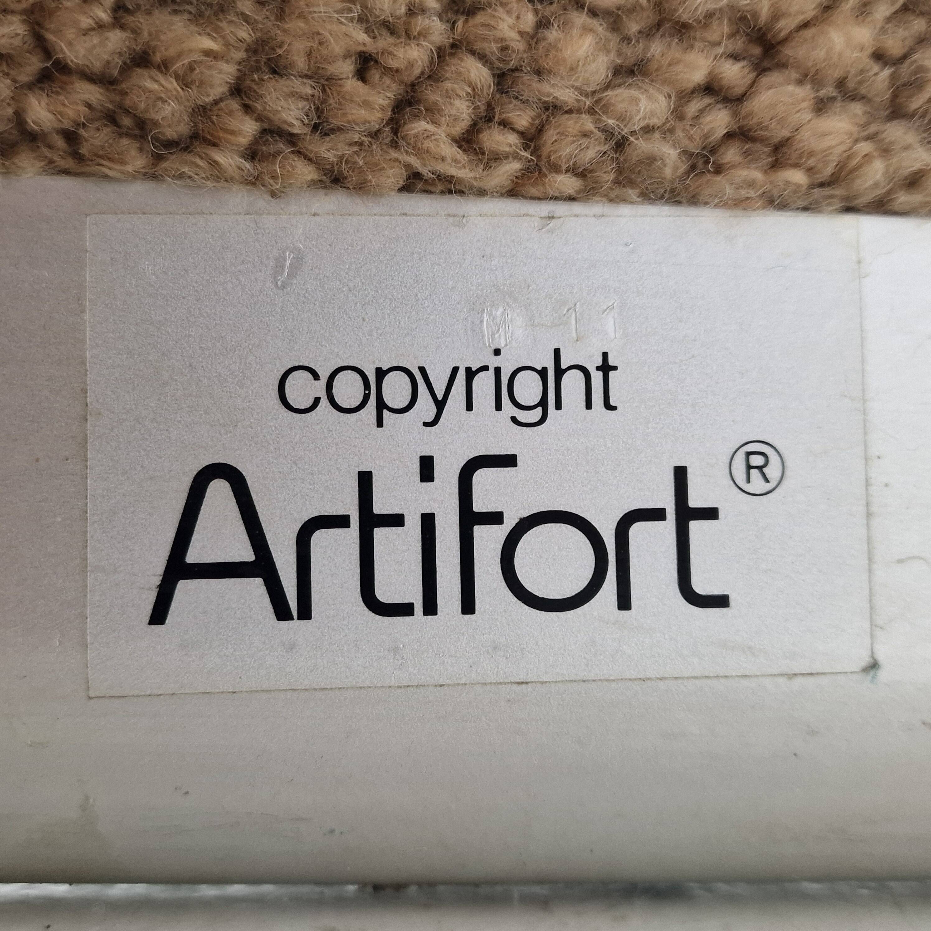 Model F598 Groovy Chair by Pierre Paulin for Artifort, 1980's
