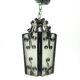 Lampe à pendentif brutaliste, Pologne, années 1970