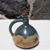 Navy blue sandstone liqueur jug