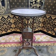 Guéridon de style Louis XVI marbre