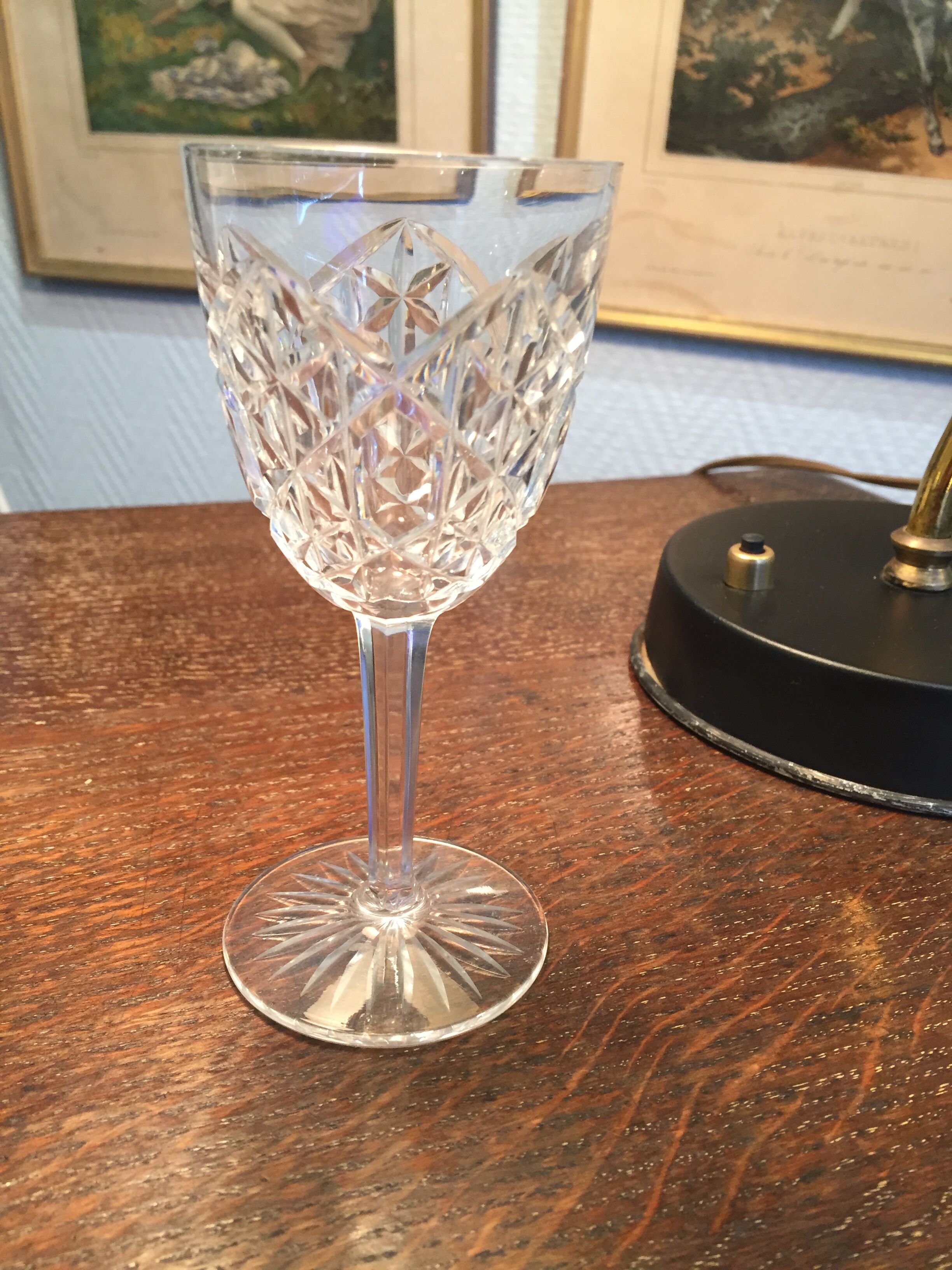 Baccarat crystal glasses