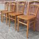 Chaises bistrot (Lot de 4 chaises)