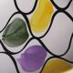 Three vintage free-form ceramic ravine dishes from the 1950s