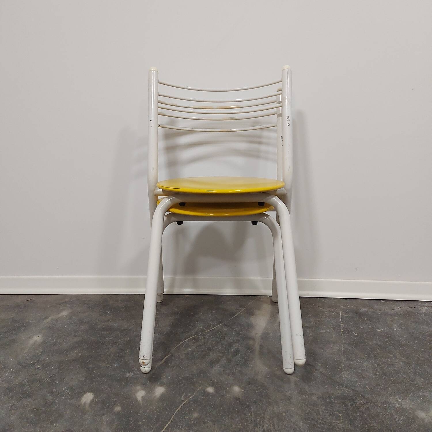 Chaises d'extérieur en métal années 1970