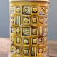 West Germany Bay 60-14 vase, vintage ceramic, geometric decoration