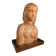 Art Deco Expressionist Sculpture "Nude Female Bust" unique piece 1940