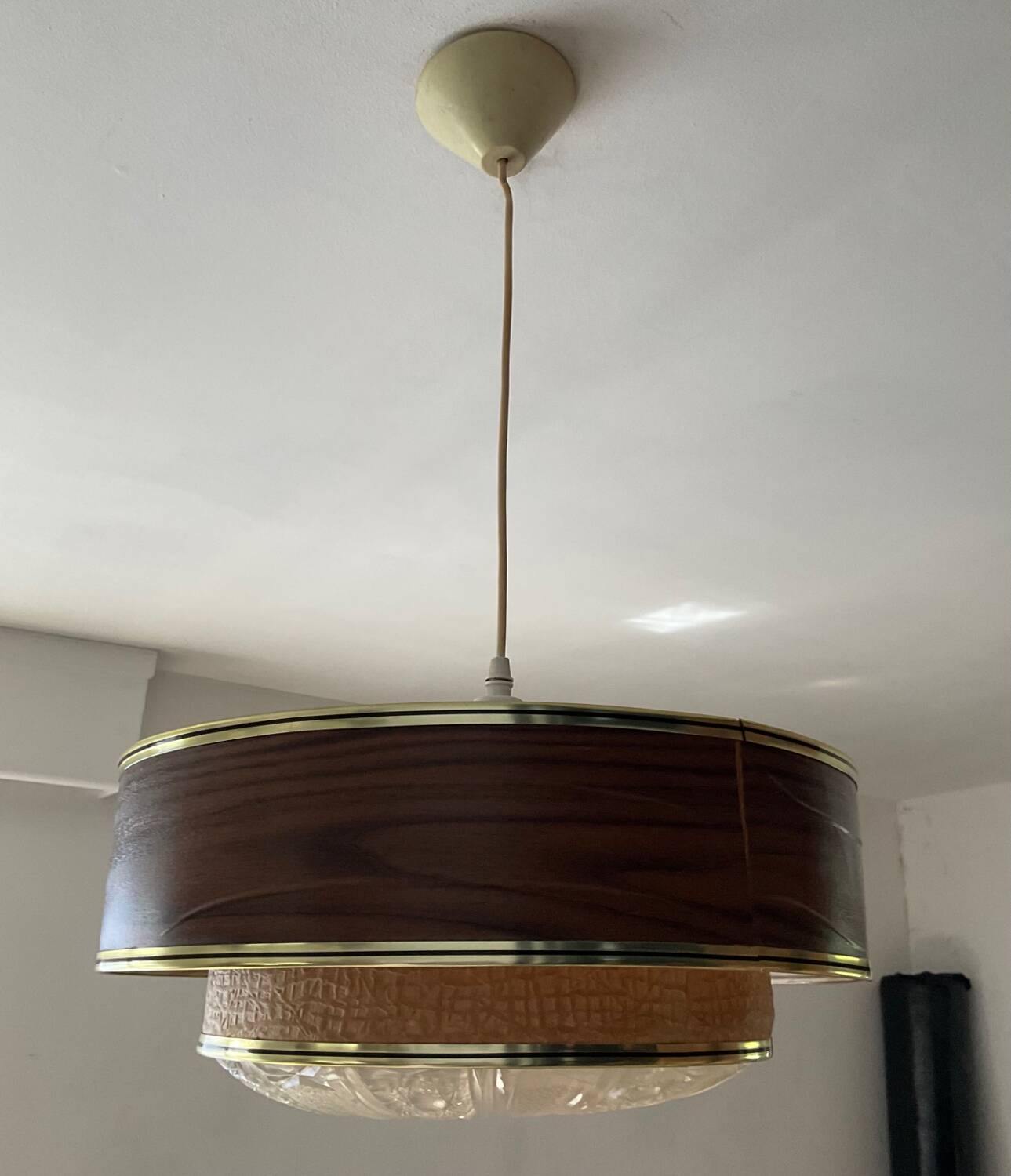 Vintage pendant light from the 60s