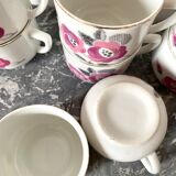 Vintage coffee cups from the 50s and 60s