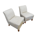 Pair of armchairs