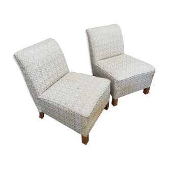 Pair of armchairs