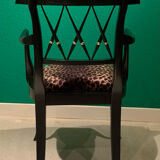Pair of neo-etruscan armchairs
