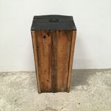 Matte black curved trunk