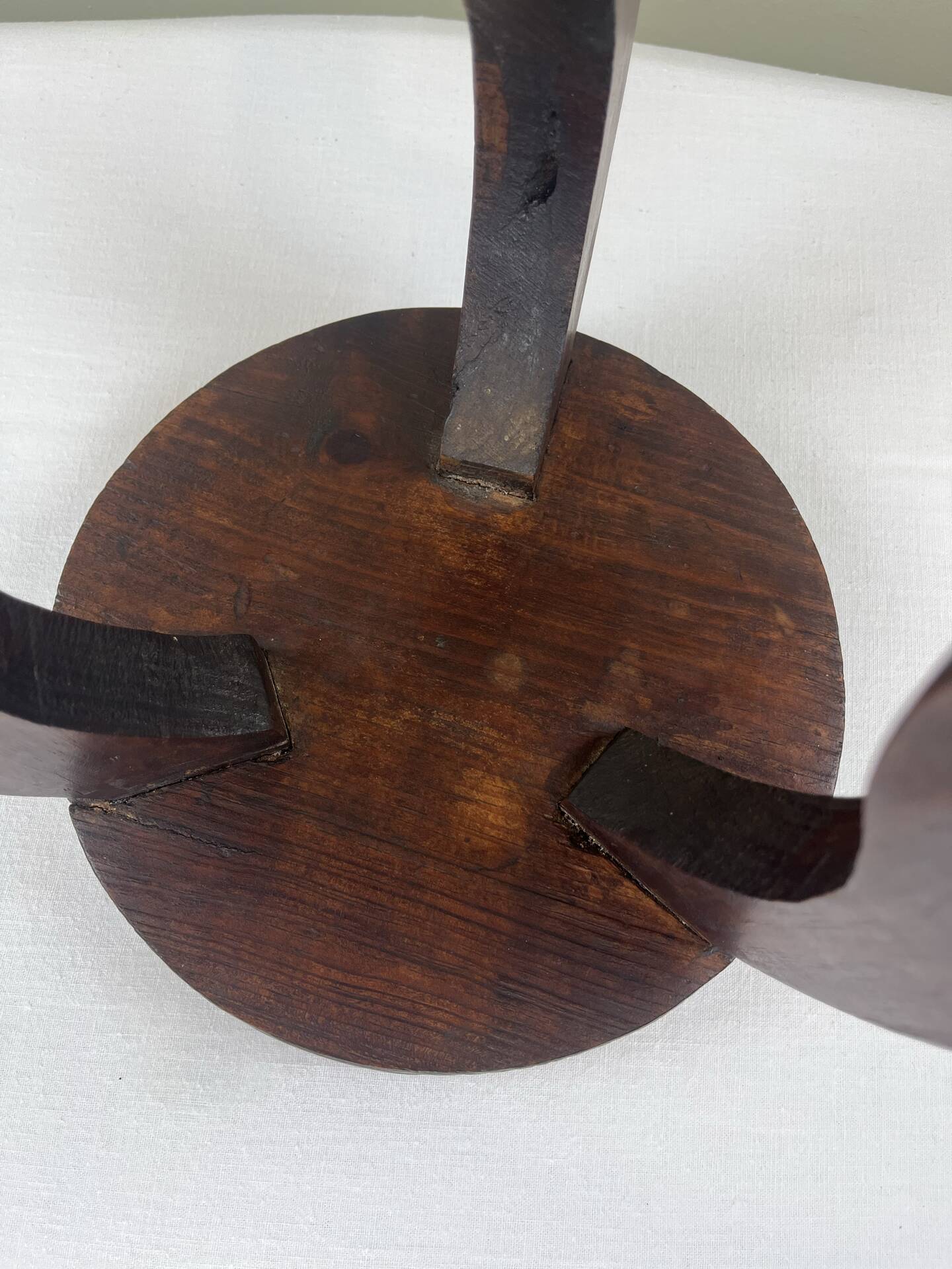 Ethnic tripod stool
