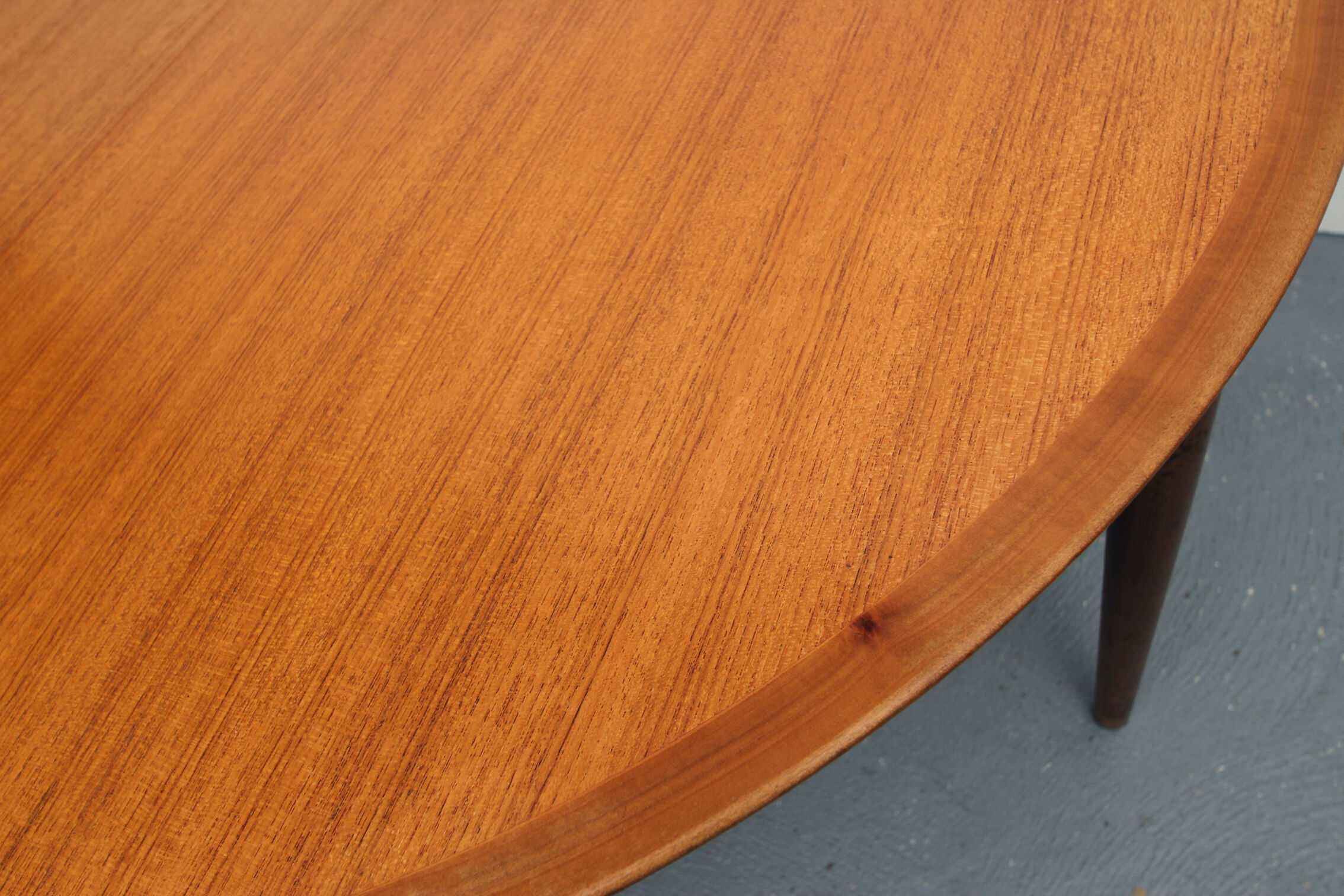 Dining table from Lübke in teak 60